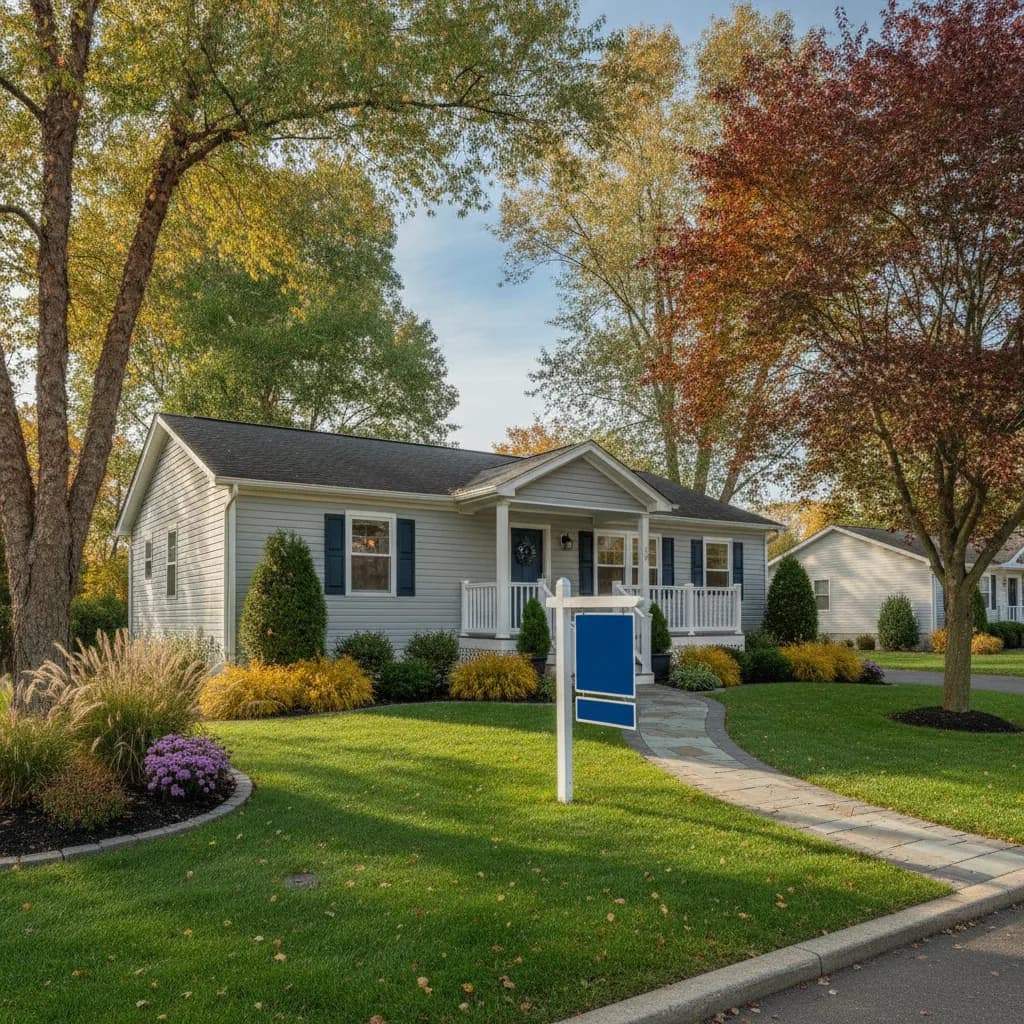 A professionally listed manufactured home in New Jersey